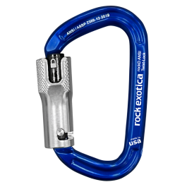 Rock Exotica rockD ANSI Up-Lock Carabiner