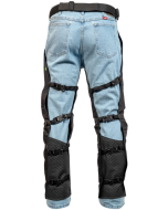 Arbortec Full Wrap Black Chainsaw Chaps with Fidlock Buckles