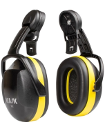 Kask SC2 Yellow Helmet Mounted Hearing Protection