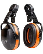 Kask SC3 Orange Helmet Mounted Hearing Protection