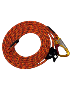 Arbsession Mercury 11mm Lanyard with Petzl Micrograb and Arbsession Snap