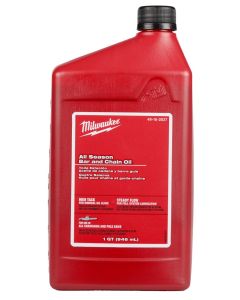 Milwaukee All Season Bar And Chain Oil Quart Bottle