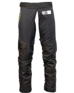 Arbortec Standard Black Chainsaw Chaps with Fidlock Buckles