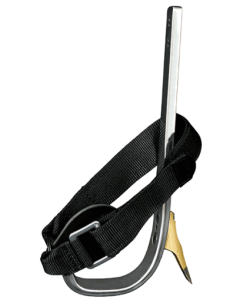 Buckingham BuckAlloy Polished Spurs with Tree Gaffs