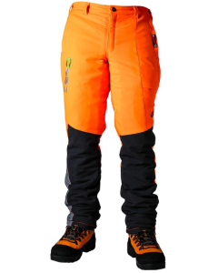 Clogger Zero Gen2 UL Rated Women's Hi-Viz Orange Chainsaw Pants 