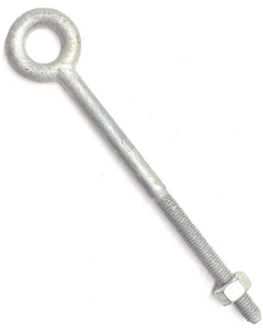 Eye Bolt Threaded with Nut 