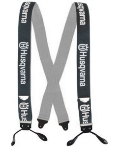 Husqvarna Suspenders with Buttons