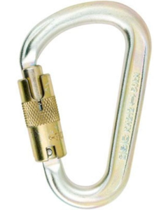 ISC HMS Steel Supersafe Carabiner with ANSI Gate 