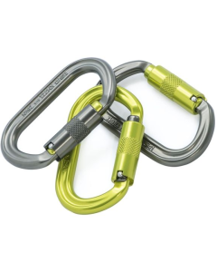 ISC Oval Supersafe Carabiner 3 Pack