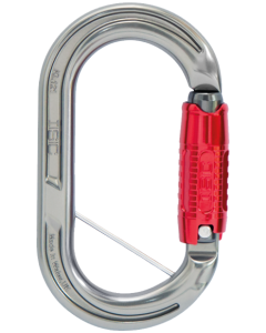 ISC Oval Supersafe Carabiner with Captive Pin