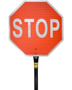 Jameson Stop Slow Sign for Pruner Poles