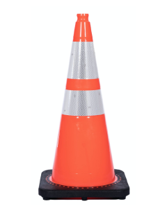 JBC 28" Orange Traffic Cone with Reflectors
