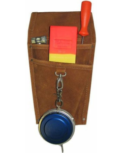 Leather Wedge Pouch