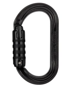Petzl Oxan Black Steel Triact Lock Carabiner 