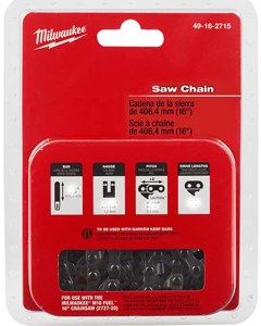 Milwaukee Saw Chain Narrow Kerf Loop 