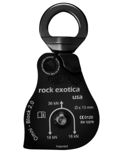 Rock Exotica Omni Block 2.0 Black Pulley