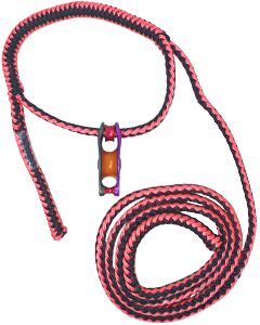 Arbsession Pink Series 1/2" Loopie Sling with Pinto Rig 2 Pulley
