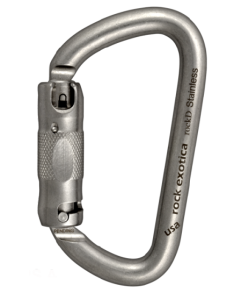 Rock Exotica RockD Stainless Steel Carabiner