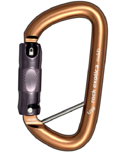 Rock Exotica RockD Carabiner with Lanyard Pin 