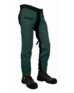 Clogger Wildfire Green Chainsaw Chaps