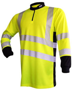 Stein X25 VENTOUT Hi-Viz Yellow Long Sleeve Shirt