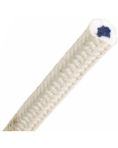 Teufelberger Braided Safety Blue White 1/2" Climbing Rope