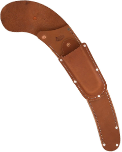 Weaver Curved 13" Leather Scabbard with Pruner Pouch