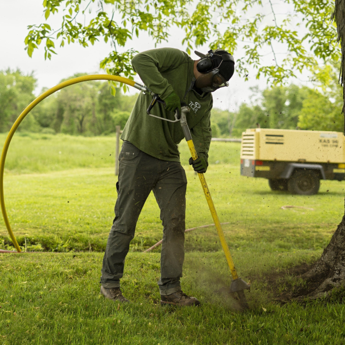 AirSpade 2000 Arbor Series - 150 cfm with 4 Ft Barrel