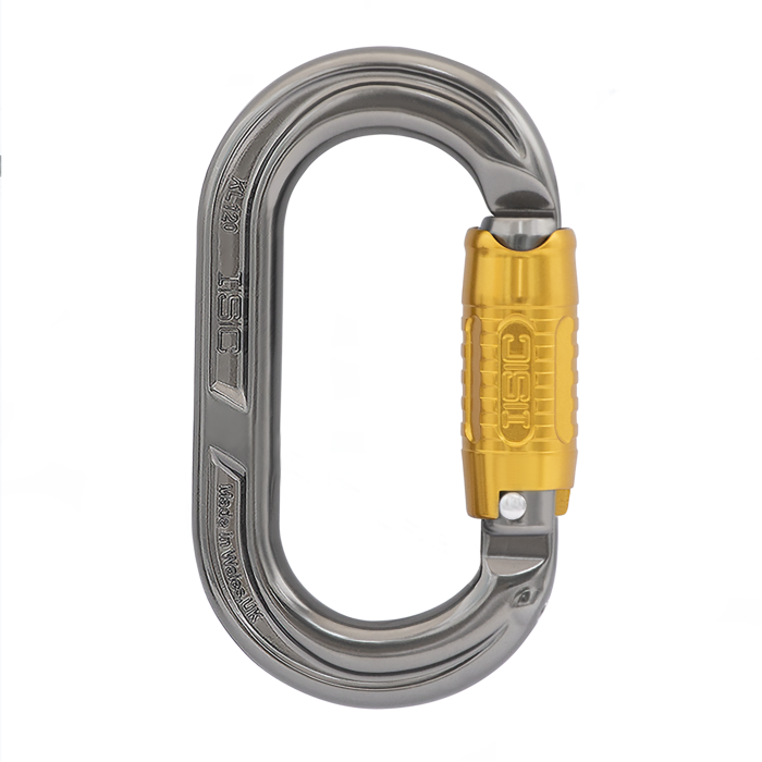 ISC Compact Oval Karabiner Twistlock