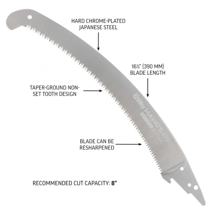 Notch Nobasu 420mm Pole Saw Blade