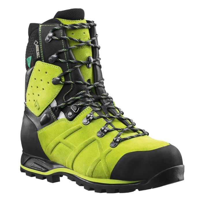 Properly Analytical eagle HAIX Protector Ultra Chainsaw Protective Boots Lime Green